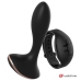 ANBIGUO Vernet Anal Plug with WatchMe Remote, 7 Modes, Silicone, Black