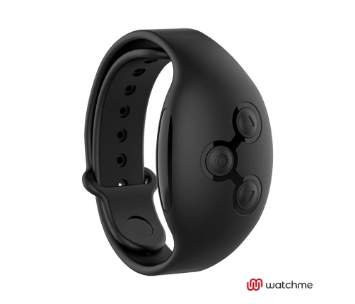ANBIGUO Vernet Anal Plug with WatchMe Remote, 7 Modes, Silicone, Black