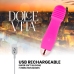 Dolce Vita Three Pink Rechargeable Intimate Device 7 Modes 12.2cm