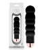 Dolce Vita Six Black - USB Rechargeable Silicone Model, 7 Modes, 13 cm