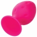 CalExotics Cheeky Silicone Plug Pink - Compact & Waterproof Design