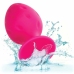 CalExotics Cheeky Silicone Plug Pink - Compact & Waterproof Design