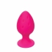 CalExotics Cheeky Silicone Plug Pink - Compact & Waterproof Design