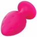 CalExotics Cheeky Silicone Plug Pink - Compact & Waterproof Design