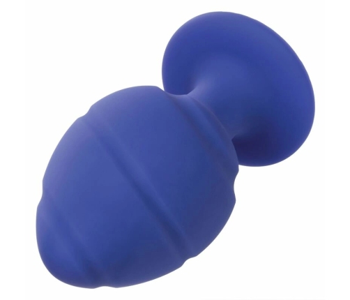 CalExotics Cheeky Silicone Plug Purple Waterproof Two Sizes