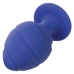 CalExotics Cheeky Silicone Plug Purple Waterproof Two Sizes