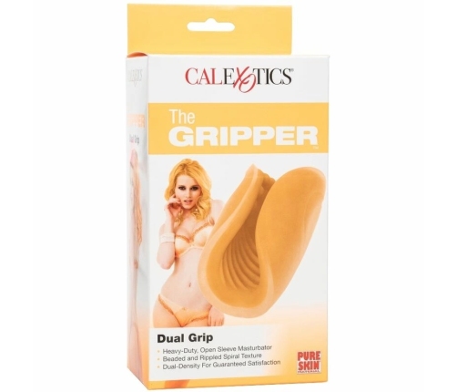 CalExotics Beaded Grip Flexible Intimate Device Orange 12.75cm TPE