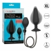 CalExotics XL Silicone Expandable Plug with Suction Base 16cm Black