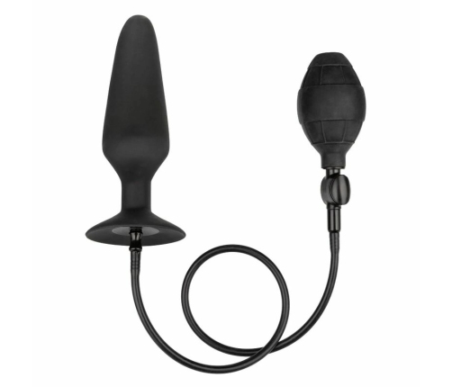 CalExotics XL Silicone Expandable Plug with Suction Base 16cm Black