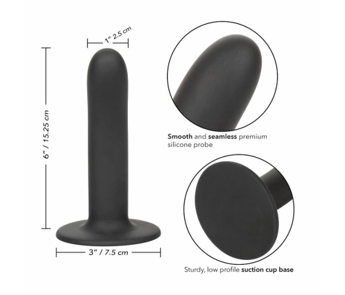 CalExotics Boundless Smooth 15.3 cm Silicone Probe Harness Compatible