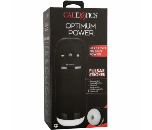 CalExotics Optimum Power Pulsar Intimate Device with Vibration & Suction