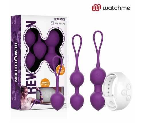 Rewolution REWOBEADS Set - Vibrating Pelvic Floor Trainer, Remote, Silicone
