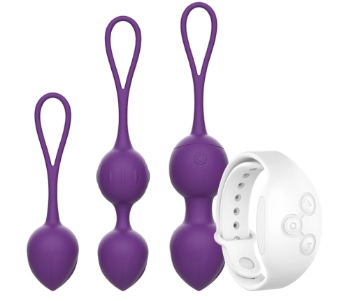 Rewolution REWOBEADS Set - Vibrating Pelvic Floor Trainer, Remote, Silicone