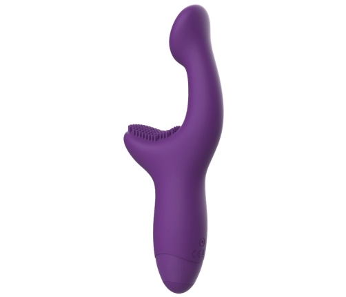 Rewolution Rewokiss Dual Motor Vibrator - Flexible Silicone, 18.5 cm, Pink