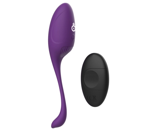 Rewolution REWOVO Remote Control Silicone Egg Vibrator, Waterproof, Pink