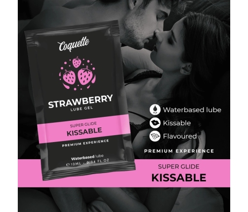 Coquette Chic Desire Strawberry Water-Based Lubricant Pocket 10ml