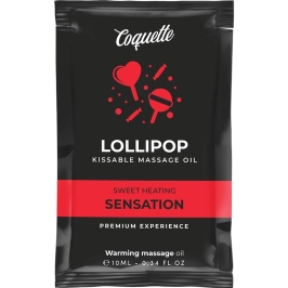 Coquette Chic Desire Pocket Massage Oil Lollipop Aroma Warming 10ml