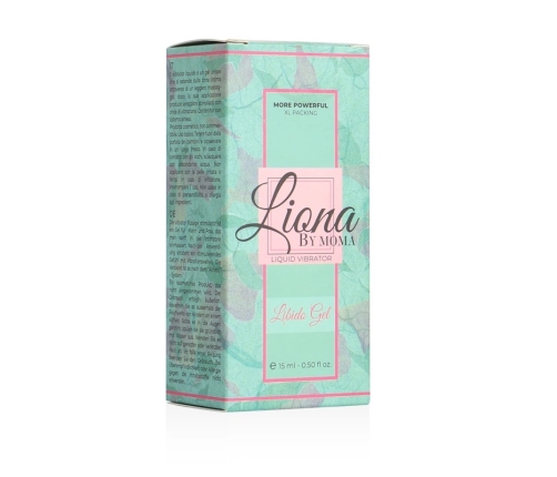 LIONA BY MOMA - VIBRADOR LIQUIDO LIBIDO GEL 15 ML