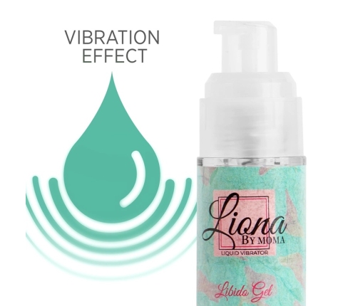 LIONA BY MOMA - VIBRADOR LIQUIDO LIBIDO GEL 15 ML