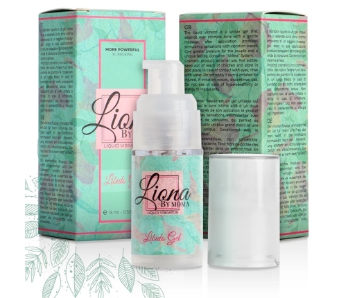 LIONA BY MOMA - VIBRADOR LIQUIDO LIBIDO GEL 15 ML