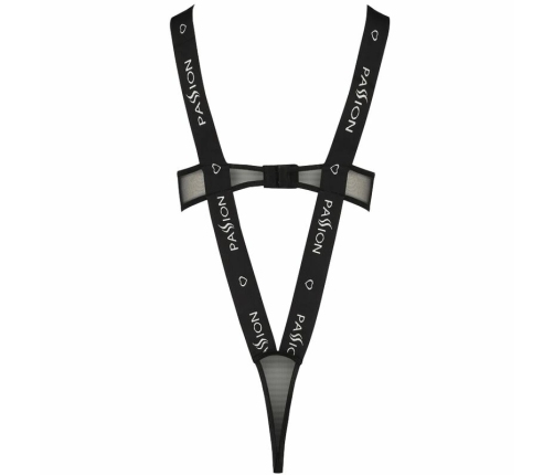 Passion Kyouka Teddy Black L/XL - Elegant Mesh Bodysuit