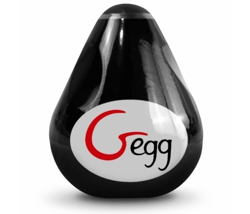 Gvibe G-Egg Black Textured Silicone Compact Intimate Sleeve 6.5cm