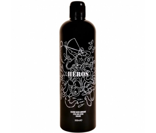 Heros Silicone Bodyglide Intimate Lubricant 500ml - Long-Lasting Formula