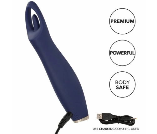 CalExotics Chic Jasmine 10-Speed Flickering Silicone Teaser, Waterproof