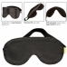 CalExotics Boundless Blackout Adjustable Eye Mask - Vegan Leather, Black