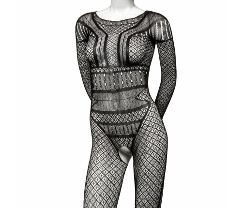 CalExotics Scandal Lace Body Suit - Breathable Mesh, Universal Size