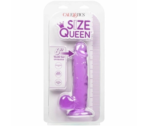 CalExotics Size Queen Intimate Machine Purple 15.3 cm Flexible TPR