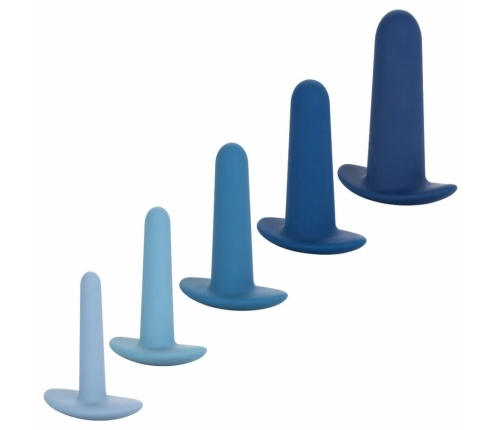 CalExotics They-Ology 5-Piece Silicone Wearable Anal Training Kit