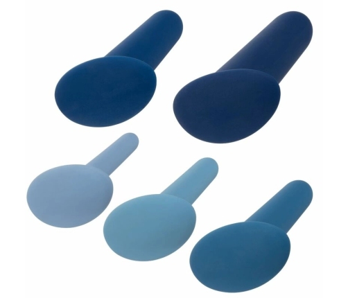 CalExotics They-Ology 5-Piece Silicone Wearable Anal Training Kit