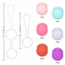 CalExotics She-Ology Interchangeable Kegel Exercise Ball Set Silicone