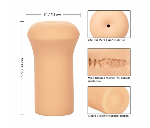 CalExotics Boundless Intimate Device Light, Pure Skin, 14 cm, Waterproof