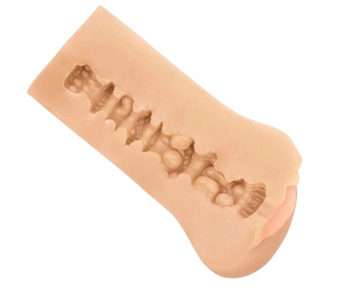 CalExotics Boundless Vulva Intimate Device Light Skin 14cm TPE Waterproof