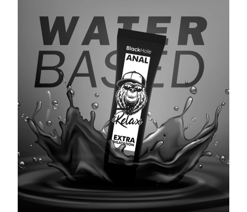 Black Hole Water-Based Gel 150ml - Intimate Relaxing Formula