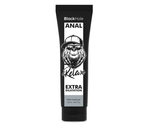 Black Hole Water-Based Gel 150ml - Intimate Relaxing Formula