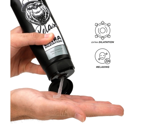 Black Hole Water-Based Anal Relaxation Gel 250ml - Neutral Formula