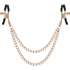 BEGME Black Edition Premium Adjustable Chain Nipple Clamps Nickel-Free