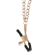 BEGME Black Edition Premium Adjustable Chain Nipple Clamps Nickel-Free