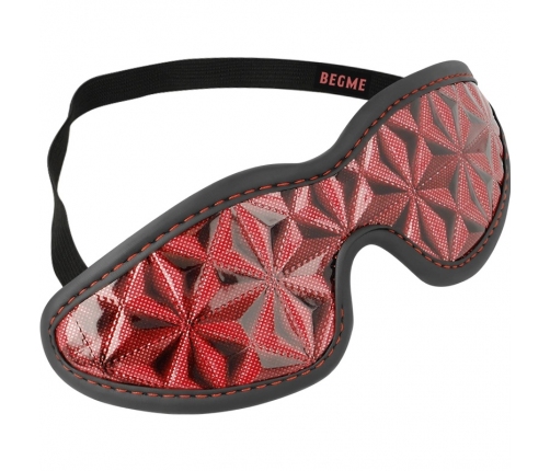 BEGME Red Edition Premium Blindfold Mask with Neoprene Lining, Adjustable