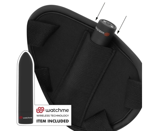 Fetish Submissive Cyberstrap L - Harness System with Remote-Controlled Stimulation, 22.5 cm