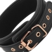Coquette Chic Desire Vegan Leather Collar with Adjustable Chain Clips