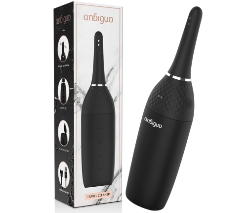 Anbiguo Ultimate Automatic Intimate Cleaner 5 Intensities 210ml Black