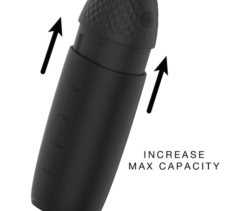 Anbiguo Ultimate Automatic Intimate Cleaner 5 Intensities 210ml Black