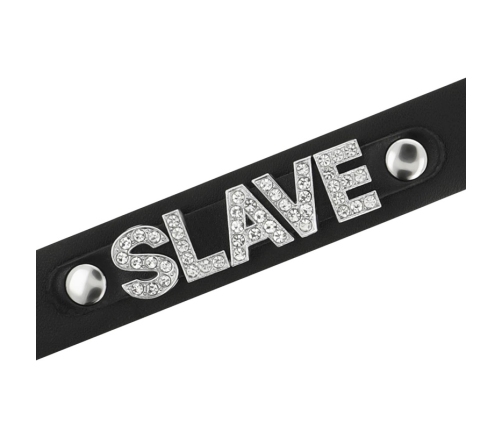 Coquette Chic Desire Vegan Leather Adjustable Black Choker - Unisex One Size