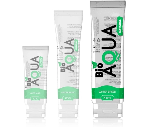 BIOAQUA Water-Based Lubricant 200ml - Natural Ingredients, Long-Lasting Formula