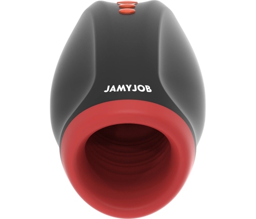 Jamyjob Novax Intimate Machine with Vibration & Compression, Black, 197mm
