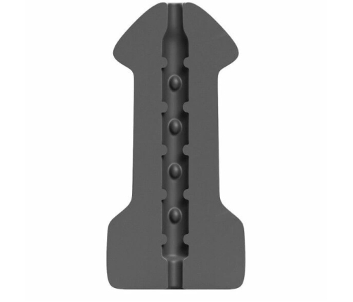 All Black Hook-Up Intimate Stimulation Device 17 cm Black